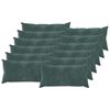 vidaXL Калъфка за възглавница 12 pcs HEERLEN Морско синьо 40 x 80 cm