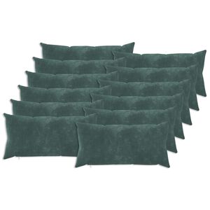 vidaXL Калъфка за възглавница 12 pcs HEERLEN Морско синьо 40 x 80 cm