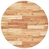 vidaXL Плот за маса, кръгъл, &Oslash;80x2 см, акациево дърво масив