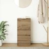 vidaXL Сайдборд, дъб артизан, 37,5x35x76 см, инженерно дърво