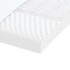 vidaXL Дунапренов матрак, бял, 90x210 см, 7-зонов, твърдост 20 ILD