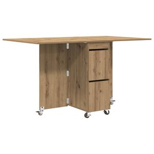 vidaXL Маса за хранене 2 pcs 140 x 80 x 77 cm Инженерна дървесина