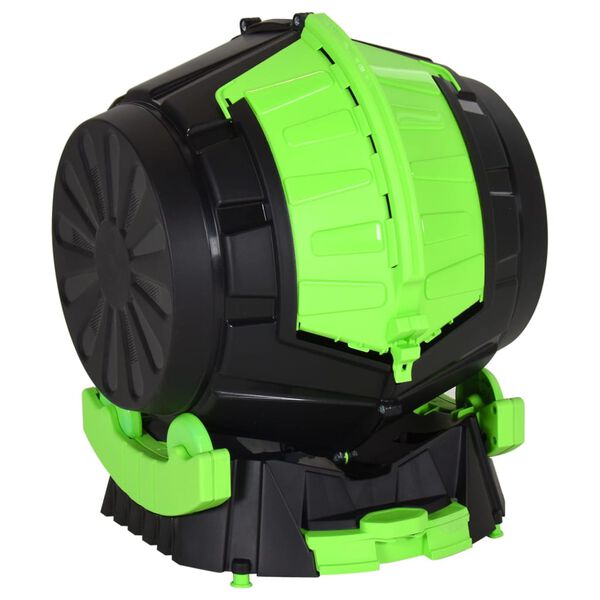 vidaXL Ротационен компостер, 49,5x44,5x57 см, 50 л