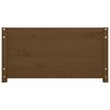 vidaXL Дневно легло меденокафяв 90x190 см Single борово дърво масив