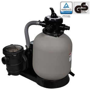 vidaXL Пясъчна филтърна помпа, 600 W, 17000 л/ч