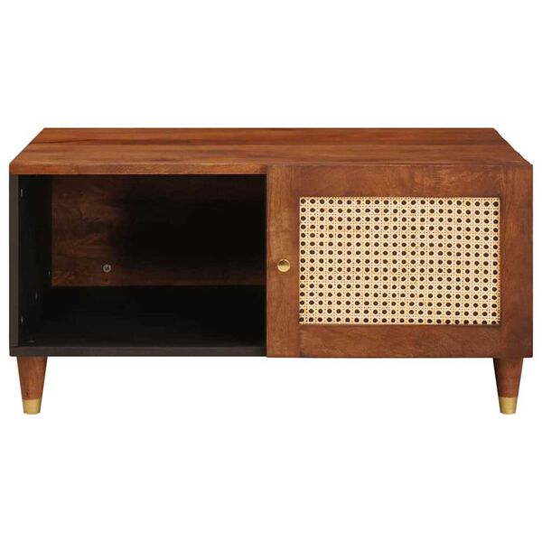 vidaXL Кафе маси Кафяво 80 x 50 x 40 cm