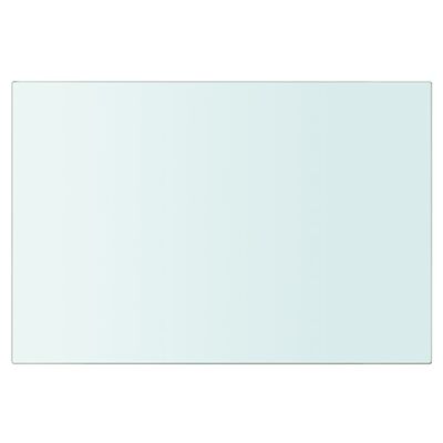 vidaXL Рафтове, 2 бр, панели прозрачно стъкло, 20x25 см