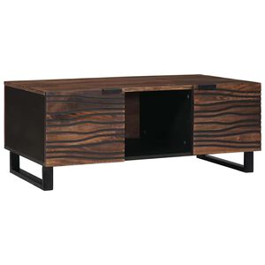 vidaXL Масичка за кафе Орех Размер 100 x 54 x 40 см