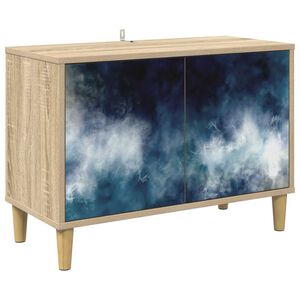 vidaXL ТВ шкаф RAALTE 69 x 33 x 50 см Сонома Инженерна дървесина