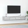 vidaXL ТВ шкафове 2 бр Сив сонома 80x31x25,5 см инженерно дърво