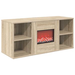 vidaXL Електрическа камина Сонома 100 x 37 x 45,5 cm