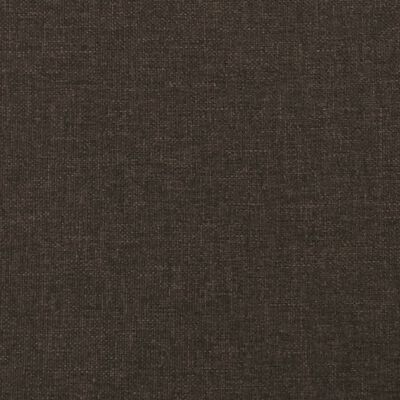 vidaXL Табуретка, тъмнокафява, 78x56x32 см, текстил