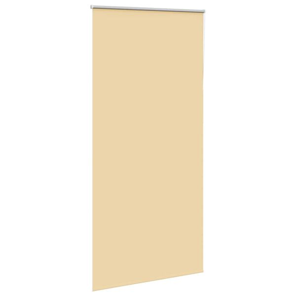 vidaXL Ролкова щора Blackout Beige 100x210 cm Ширина на плата 95,7 cm