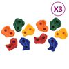 vidaXL Камъни за катерене, 30 бр, PE, многоцветни