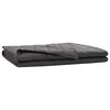 vidaXL Тежко одеяло Антрацит 135 x 200 cm 6 kg 100% Памук 205T