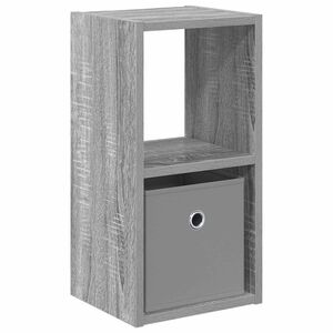 vidaXL Нощно шкафче Сив Сонома 25,5 x 22 x 49,5 см Инженерна дървесина