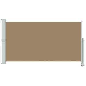 vidaXL Страничен сенник 140 x 300 cm 100% полиестер, желязо, стомана