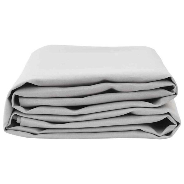 vidaXL Смяна на сенник Светлосиво 1000 x 160 см Полиестерен плат