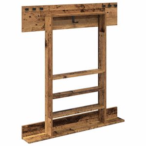 vidaXL Стойка за билярдно щеки Инженерна дървесина 93 x 12 x 103 см