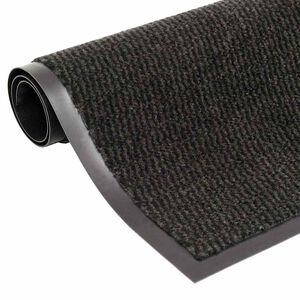 vidaXL Изтривалка, тъфтинг, 60x150 см, черна