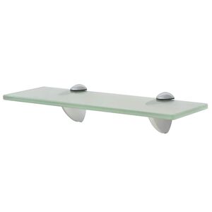 vidaXL Подвижен рафт, стъкло, 30 x 10 см, 8 мм