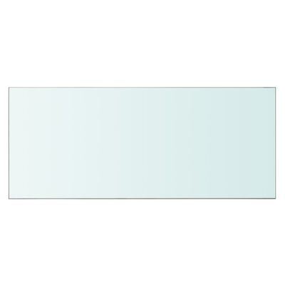 vidaXL Рафтове, 2 бр, панели прозрачно стъкло, 70x30 см