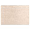 vidaXL Каса за килим MARSA Крем 170 x 120 см Полиестер и PVC