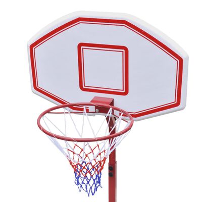 vidaXL Баскетболен кош с табло и стойка 305 см