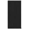 vidaXL Стенен шкаф, черен дъб, 32x20x67 см, инженерно дърво