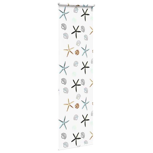 vidaXL Ролетна щора за баня 60x240 см Ширина на плата 56 см