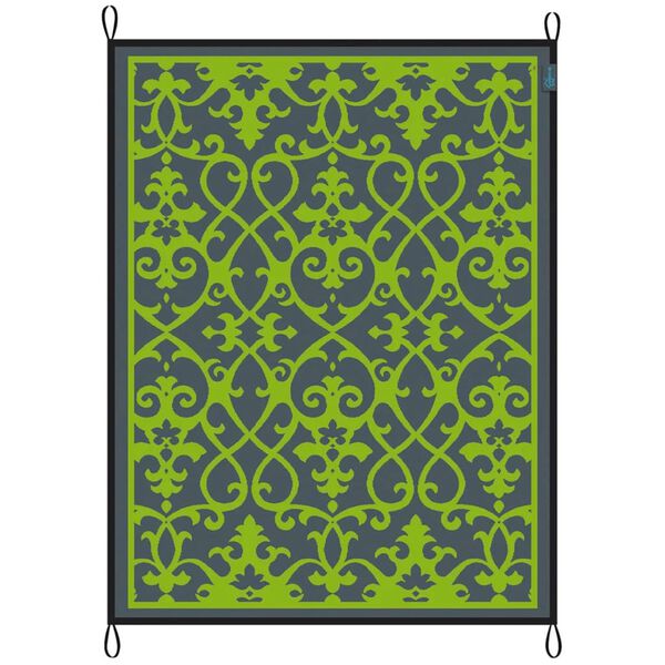 Bo-Camp Килим за открито Chill mat Oriental 2,7x2 м L зелен