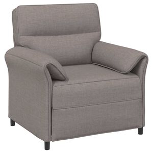 vidaXL Диван с едно seating Таупе 88 x 83 x 95 см