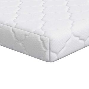 vidaXL Матрак Бяло 60 x 120 cm Жакардова материя