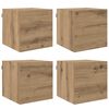 vidaXL Стенен ТВ кабинет Дъб артизан 30,5 x 30 x 30 см