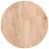 vidaXL Плот за маса, кръгъл, &Oslash;30x3 см, бор масив