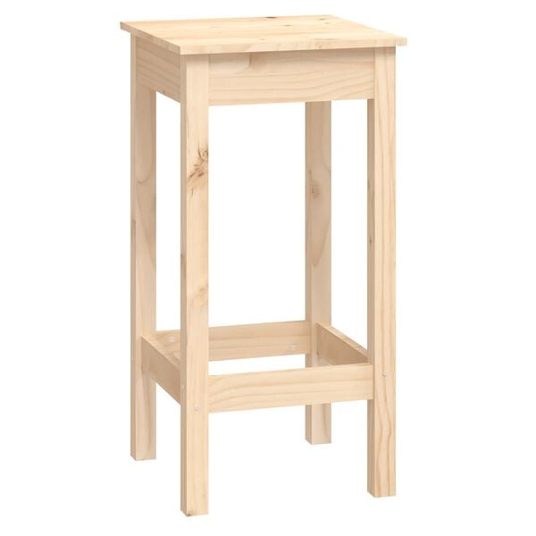 vidaXL Бар комплект от 9 части, масивна борова дървесина