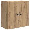 vidaXL Стенно шкафче 59 x 31 x 60 см Инженерна дървесина Дъб артизан