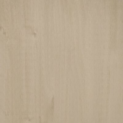 vidaXL Сайдборд HAMAR, меденокафяв, 85x35x80 см, борово дърво масив