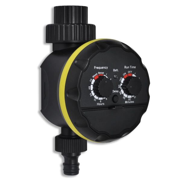 vidaXL Електронен автоматичен таймер за поливане, единичен изход