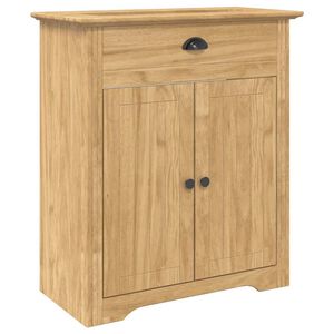 vidaXL Шкаф за баня BODO Меден кафяв 70 x 35 x 80 см