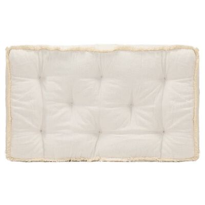 vidaXL Възглавница за палетен диван, бежова, 73x40x7 см