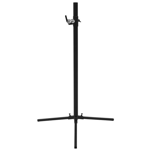 vidaXL Автоматичен шиш за барбекю комплект с тава неръждаема стомана