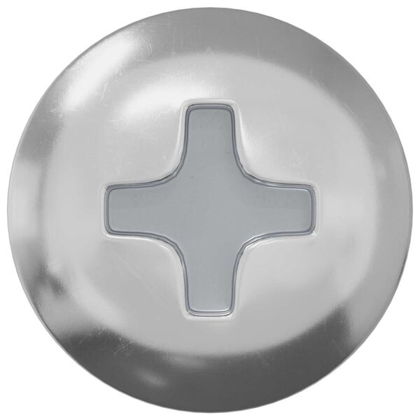 vidaXL Дървени винтове 12 pcs Сребрист M3,5 x 20 мм Стомана