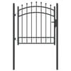 vidaXL Оградна врата с шипове EMMEN 100 x 100 cm