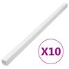 vidaXL Кабелен канал 60x40 мм 10 м PVC