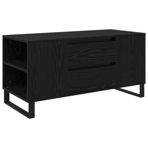 vidaXL Масичка за кафе Черния дъб 102 x 44,5 x 50 см