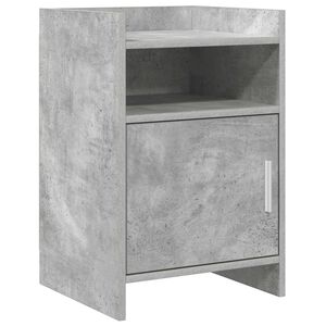 vidaXL Нощни маси Бетонно сиво 40 x 36 x 60 см Инженерна дървесина