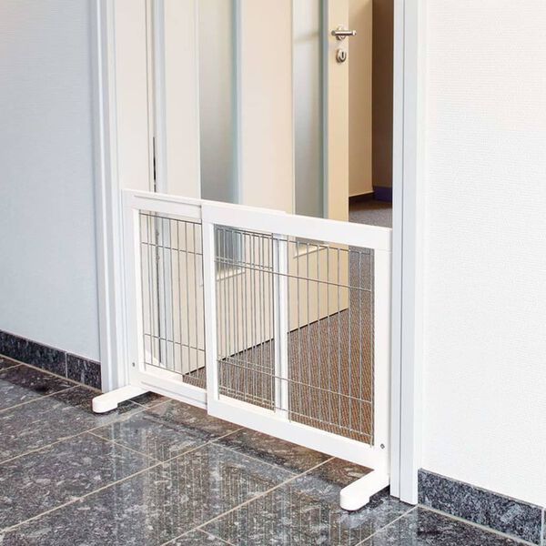 TRIXIE Преграда за кучета, дърво, 65-108x61 см