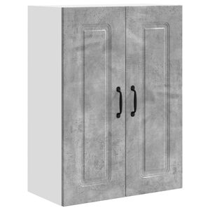 vidaXL Панел за миялна машина Kalmar Циментено сиво 60 x 31 x 80 см