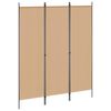 vidaXL Разделител за стая Бежово 150 x 180 cm Текстил